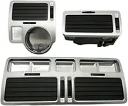 Compatible for VW bora golf 4 instrument air outlet central air-conditioning air outlet,a set air outlet