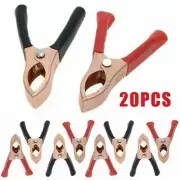 Charger Alligator Clips Clamp Electrical Set Tools 20pcs 30A Battery Clip