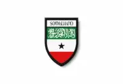 PATCH PATCHES EMBLEM IRON ON GLUE PRINT FLAG world crest somaliland