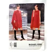 MICHAEL KORS Vogue American Designer Pattern #2379 UNCUT Size 14-18 Cape Dress