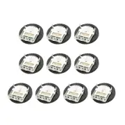 1K Ohm Dial Wheel Potentiometer for Audio Stereo Volume Switch Control 10Pcs