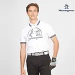 【MUNSINGWEAR】企鵝牌 男款白色日本製吸濕速乾短袖POLO衫 MGTT2A01