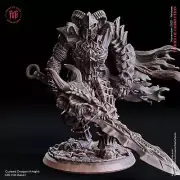 Cursed Dragon Knight - Echoes of Corruption - Flesh of Gods - Wargaming D&D DnD