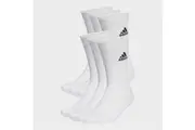 Adidas Cushioned Crew Socks 6 Pack - White/Black