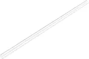 uxcell Clear Rigid Tubing 5mm(3/16'') ID x 6mm(1/4'') OD x 1Ft Length Round Plastic Polycarbonate Tube