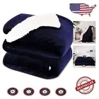 Lightweight King Size Sherpa Fleece Throw Blanket - Perfect for All Seasons