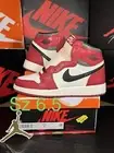 NIKE AIR JORDAN 1 HIGH OG LOST AND FOUND FD1437-612 SIZE 6.5Y - CHICAGO