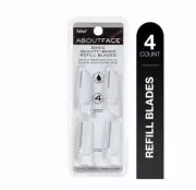 About Face Sonic Beauty-Wand Refill Blades for Exfoliating, 4 Pack Brand New