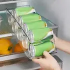 Clear Fridge Drawers Pull Out Refrigerator Drawer Organizer for Cabinets