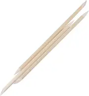 minkissy Nail Art Tools Kit Pcs Wood Cuticle Pusher Pushers Cleaning Sticks Nail Polishers for Manicure Pedicure