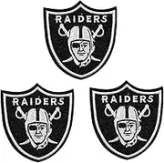 3Pcs Rugby Fans Favorite Team Logo Embroidered Patch, Iron on or Sew on Patch Applique for Clothes, Dress, Hat, Jeans, DIY Accessories
