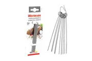 Pack of 10 Piece Westmark Stainless Steel Swiss Roll Needles Meat Roll Skewers