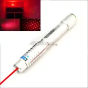 1MW 650nm Red Laser Pointer Pen Adjustable Focus Visible Beam Light Flashlight