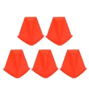 5Pcs Triangles Football Training Maker Bucket Agilitys Cones Field Skating