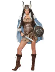 My Other Me Viking dress costume woman L (42/44)