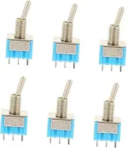 CIYODO Your Guitar 6pcs Metal 3-Way Toggle Modified Potentiometer Easy to Use for Guitars