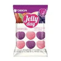 在飛比找蝦皮購物優惠-韓國  Orion 好麗友 Jelly Day 葡萄 水蜜桃