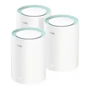 Cudy M1300 AC1200 WiFi Gigabit Mesh Solution with Gigabit Port (3-Pack)