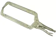 4pc 18" Locking C Clamp With Regular Tips Set Welding Locking Pliers Clamps Tool