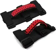 buyinhouse Roll Bar Grab Handles Grip Handle for Wrangler YJ TJ JK JL JLU JT Sports Sahara Gladiator Freedom Rubicon X & Unlimited 1987-2022