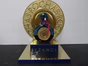 Byzance Rochas Dummy Bottle With Display No Perfume Inside 7 Inches Tall Fatice