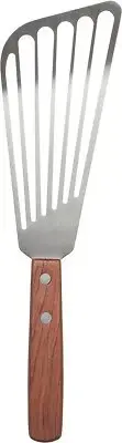 Fish Spatula, Slotted Angled Blade, 18/8 Stainless Steel