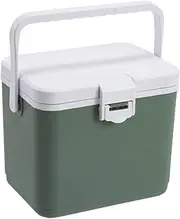 Compact 4.5L Insulated Cooler with Ergonomic Handle - Perfect Mini Freezer Fridge for Camping, Beach, and Outdoor Picnics, 48 Hours Thermal Retention