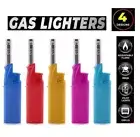 4x Handy BBQ Lighter Gun Kitchen Gas stove Candle Refillable Butane Ignition