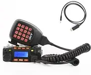 QYT KT-8900 Mini Dual Band Mobile Transceiver 2M 136-174MHz/70cm 400-480MHz 25W Amateur Car Radio (HAM)