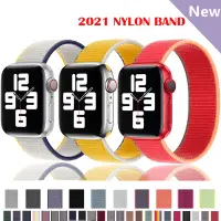 在飛比找蝦皮購物優惠-尼龍錶帶 蘋果手錶Series 6 5 SE 4適用於38M