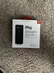 IK Multimedia iRig Stream USB Audio Interface for iOS/Android/MAC/PC NEW IN BOX
