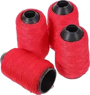Kisangel 4 Pack Heavy Duty Nylon Plant Ties Outdoor String for Gardening Craft String Line for Climbing Plants