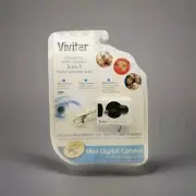 NOS Vintage Vivitar Mini Digital Camera White Case 3-in-1 Software USB Collector