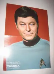 Star Trek Poster #67 DeForest Kelly Bones McCoy Poster