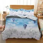Balloon Bulb Net 3D Printing Duvet Quilt Doona Covers Pillow Case Bedding Sets