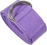BESPORTBLE Yoga Stretch Strap Fitness Yoga Belt Buckle D-shape for Men Women Resistance Training
