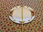 ROYAL ALBERT OLD COUNTRY ROSES HOLIDAY PLATTER SECONDS NWT