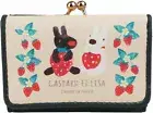 Gaspard and Lisa Tri-fold Crasp Wallet Green Strawberry Japan Limited Original