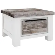 VI Homestead Solid Timber Lamp Table with a Drawer
