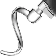 Professional 6 QT Dough Hook for KitchenAid Mixer,Stainless Steel,Spiral Dough Hook Attachment for KitchenAid 5Plus & 6QT Bowl-Lift Stand Mixers (Stainless Steel, 5/6 Qt Bowl-Lift Dough Hook)