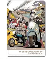 [ライセンスエージェント] Yurucamp LPAN-Y005-m04 SEASON3 Leather Pass Case Ver.2 Set