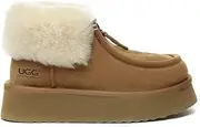 [UGG AUSTRALIAN SHEPHERD] Zip Platform | Cow Suede Upper - Women - UGG Boots