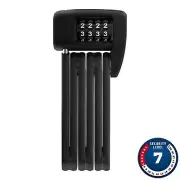 Abus Bordo Lite Mini 6055C Folding Lock Combination - 60cm 5mm - Black 62105