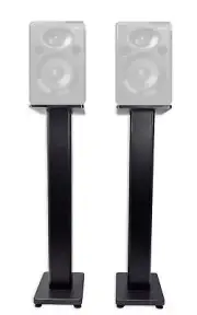 (2) Rockville 36” Studio Monitor Speaker Stands For Alesis Elevate 5 MKII