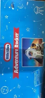 Little Tikes Adventure Rocket Space Ship Pretend Astronaut Toy Lights Sounds New