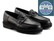 Onitsuka Tiger THE ONITSUKA BIT LOAFER 1181A593 001 BLACK/BLACK Men Leather Shoe