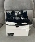Size 10 - Nike Air Jordan 4 Retro White Thunder (2024) with Receipt FQ8138-001