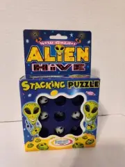 1998 New Galaxy Alien Hive Brain Teaser Game Stacking Puzzle Binary Arts