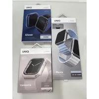 在飛比找蝦皮購物優惠-uniq Apple Watch 錶框 錶帶 glase v