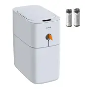 JOYBOS Bathroom Trash Cans with LidsSmall Office Garbage Cans with Automatic Lid